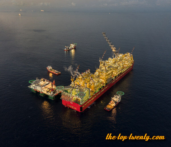 Prelude FLNG ship